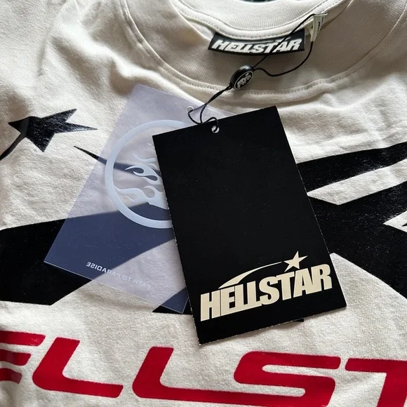 HELLSTAR SPIRTS LOGO GEL 10 WHITE AND RED - Picture 7 of 7